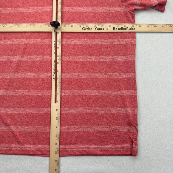 Puma Volition Performance Golf Polo Shirt Mens M Red Short Sleeve Butte Ranch - Picture 7 of 9